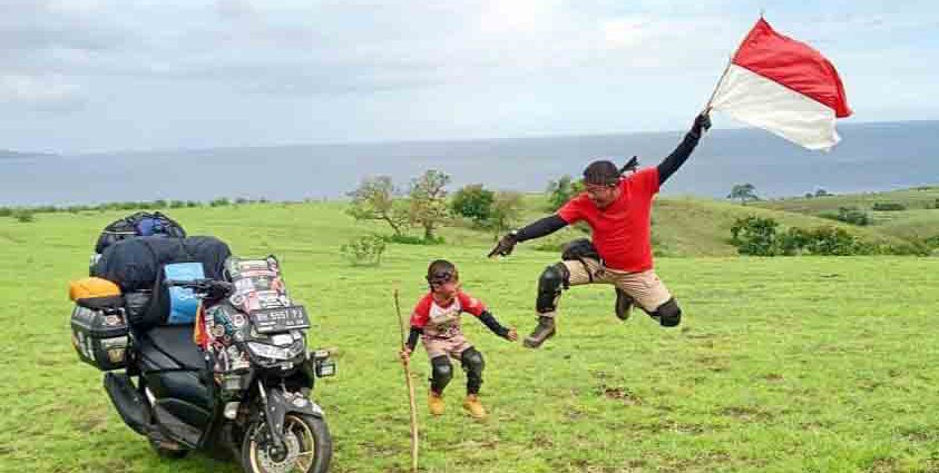 Yamaha Nmax touring Lilik dan Balda