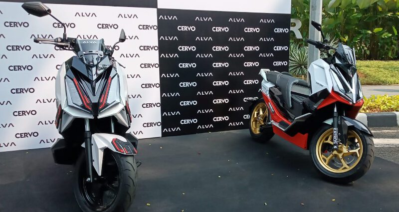 Motor Listrik ALVA CERVO Resmi diluncurkan, Tidak Takut Terjang Banjir